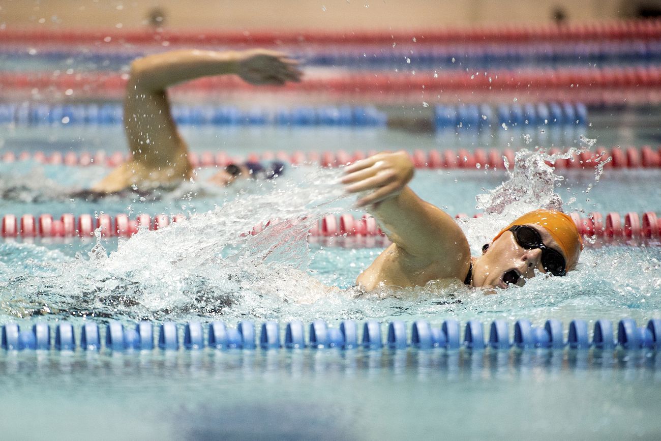 United Kingdom’s Daniell Hampson-Carroll swims