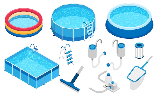 pool equipment layout